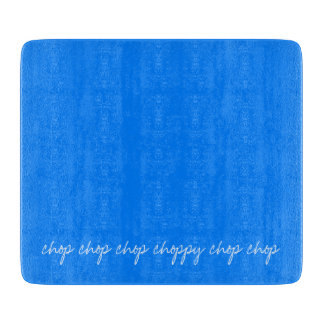Tabla De Cortar Azure Blue personalizado