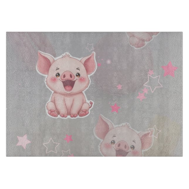 Tabla De Cortar Baby Pig Cutting Board (Anverso)