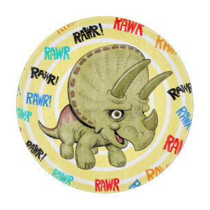Tabla De Cortar Baby Triceratops