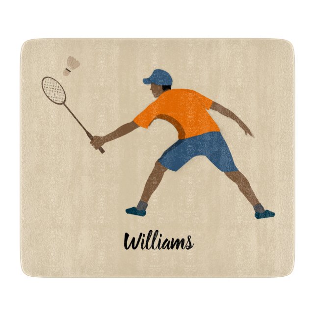 Tabla De Cortar Badminton (Anverso)