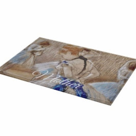 Tabla De Cortar Bailarina Degas con lazo azul 