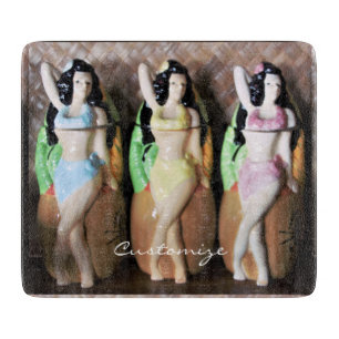 Tabla De Cortar Bailarines hula hawaianos Thunder_Cove