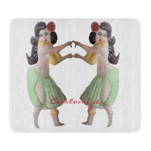 Tabla De Cortar Bailarines hula hawaianos Thunder_Cove