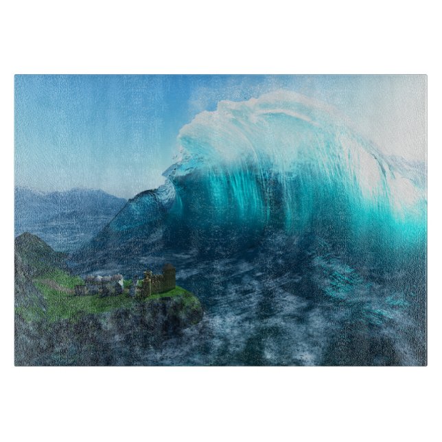 Tabla De Cortar Bajo la placa de corte de ondas (Anverso)