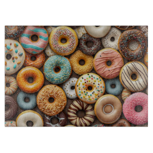 Tabla De Cortar Baking Donuts Kitchen Cutting Board
