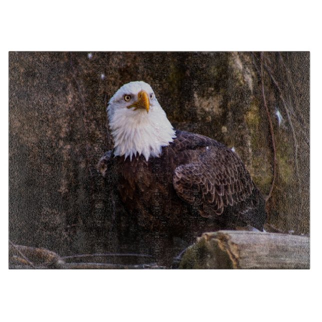 Tabla De Cortar Bald Eagle (Anverso)