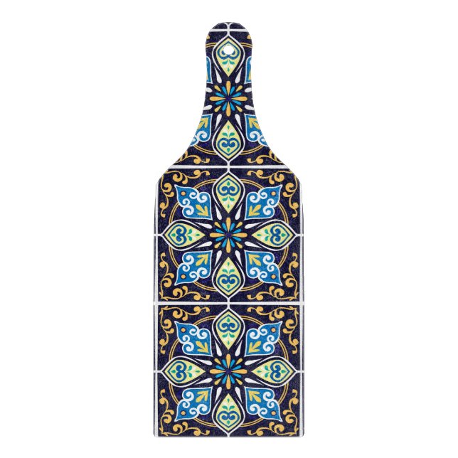 Tabla De Cortar Baldosas orientales, Azulejos  (Anverso)