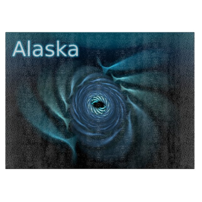 Tabla De Cortar Ballenas heladas - Alaska (Anverso)