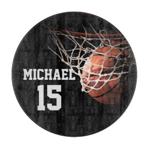Tabla De Cortar Baloncesto Tu Nombre