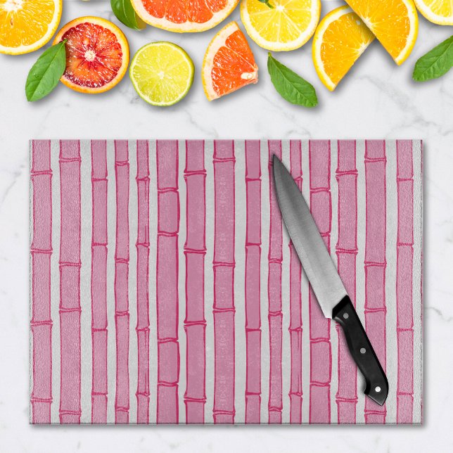 Tabla De Cortar Bambooey Bamboo Stripe in Pink (Subido por el creador)