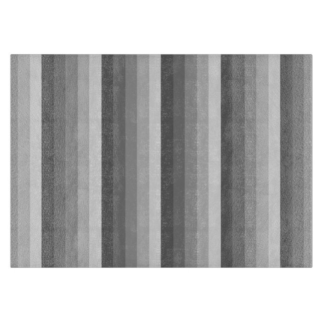 Tabla De Cortar Bandas de sombra gris (Anverso)