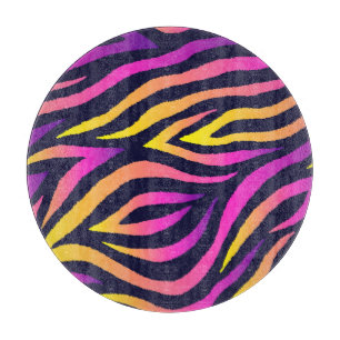 Tabla De Cortar Bandas holográficas, sin costura futurista.