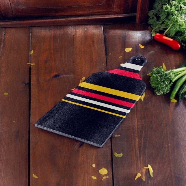 Tabla De Cortar Bandas uniformes azules (Chopping Board)