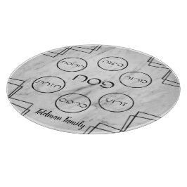 Tabla De Cortar Bandeja moderna de pasaje de mármol gris