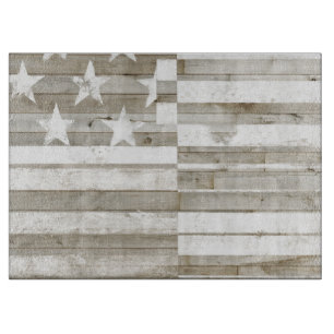 Tabla De Cortar Bandera Americana