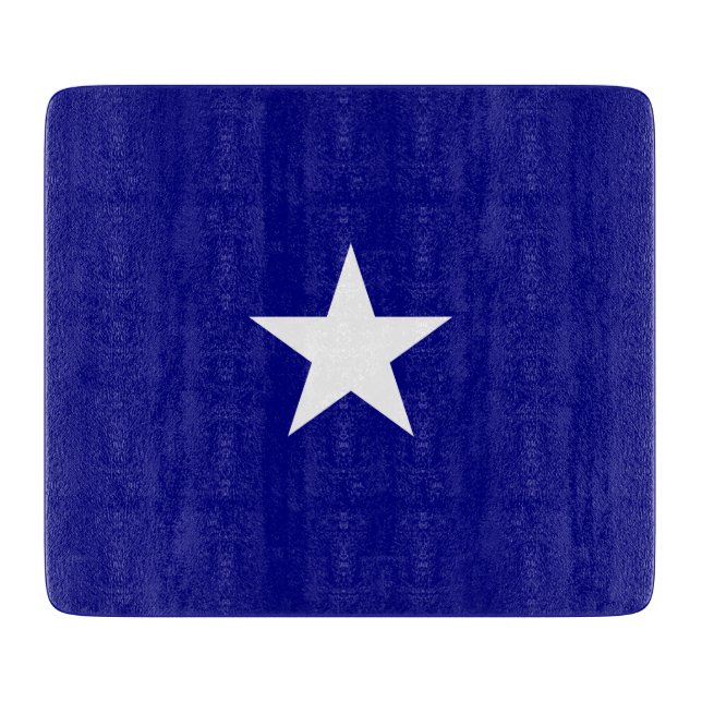 Tabla De Cortar Bandera azul Bonnie (Anverso)