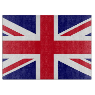 Tabla De Cortar Bandera británica