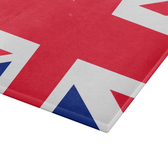 Tabla De Cortar Bandera británica Union Jack (Borde)