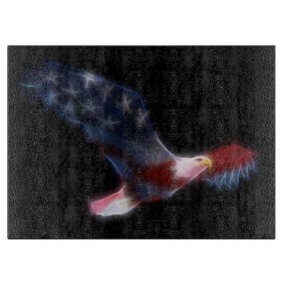 Tabla De Cortar Bandera de águila fría fractal Junta de corte patr
