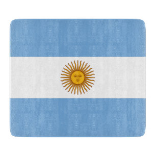 Tabla De Cortar Bandera de Argentina