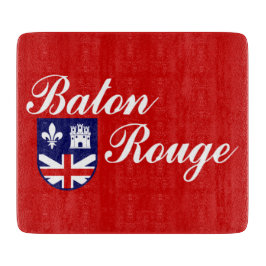 Tabla De Cortar Bandera de Baton Rouge (Luisiana)