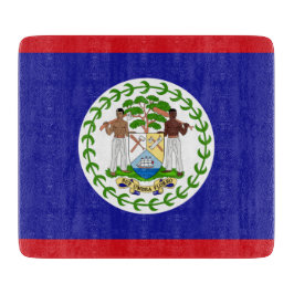 Tabla De Cortar Bandera de Belice