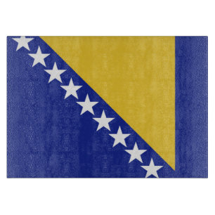 Tabla De Cortar Bandera de Bosnia y Herzegovina