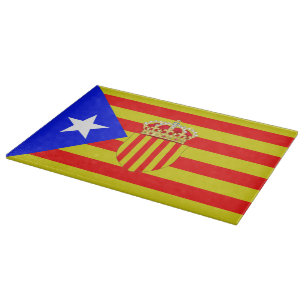 Tabla De Cortar Bandera de Cataluña