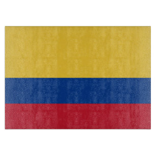 Tabla De Cortar Bandera de Colombia