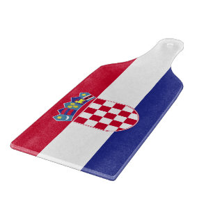 Tabla De Cortar Bandera de Croacia