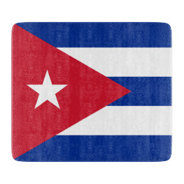 Tabla De Cortar Bandera de Cuba