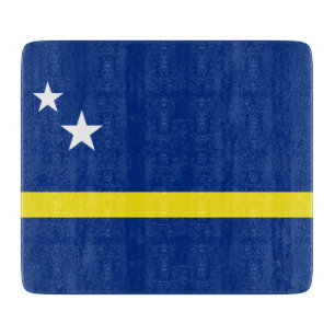 Tabla De Cortar Bandera de Curazao