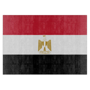 Tabla De Cortar Bandera de Egipto
