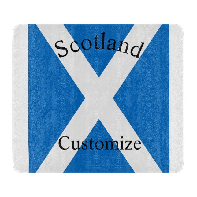 Tabla De Cortar Bandera de Escocia Thunder_Cove (Anverso)