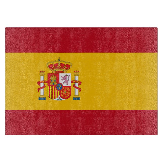 Tabla De Cortar bandera de España (Anverso)