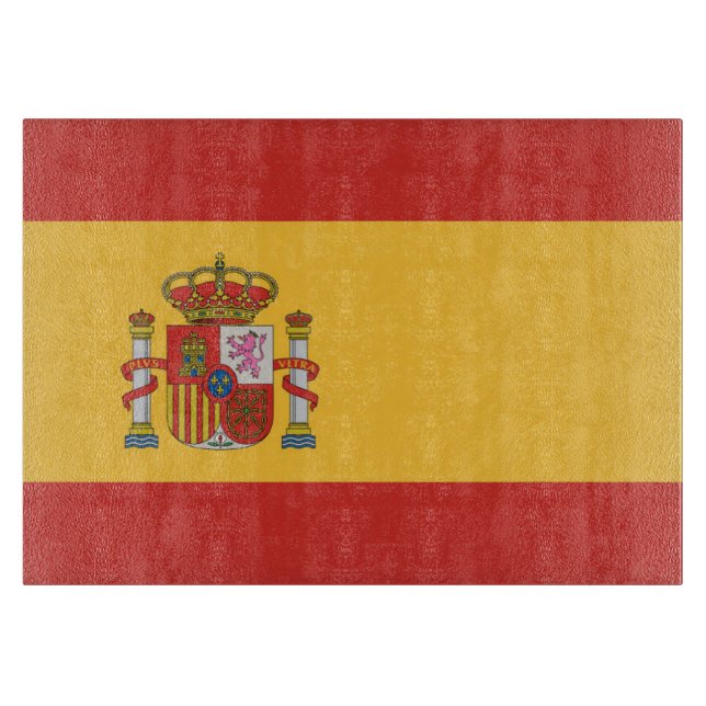 Tabla De Cortar Bandera de España (Anverso)