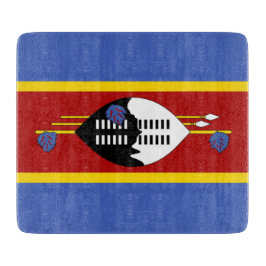 Tabla De Cortar Bandera de Eswatini (Swazilandia)