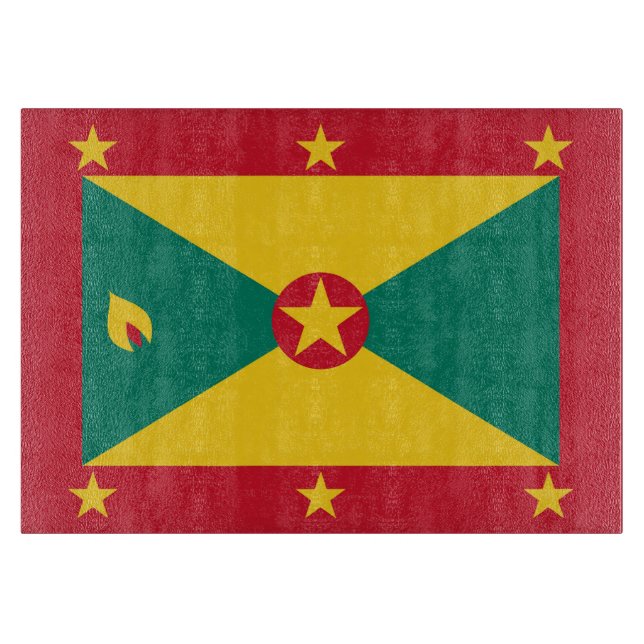 Tabla De Cortar Bandera de Granada (Anverso)