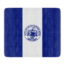 Tabla De Cortar Bandera de Grand Rapids (Michigan City)