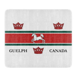 Tabla De Cortar Bandera de Guelph (Ontario, Canadá)