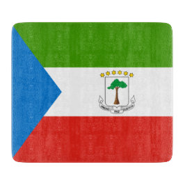 Tabla De Cortar Bandera de Guinea Ecuatorial (África)