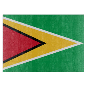 Tabla De Cortar Bandera de Guyana