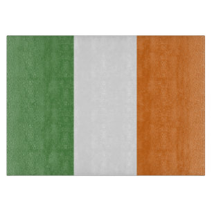 Tabla De Cortar Bandera de Irlanda