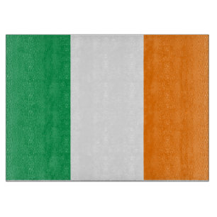 Tabla De Cortar Bandera de Irlanda