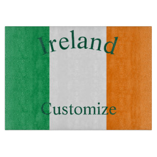 Tabla De Cortar Bandera de Irlanda Thunder_Cove