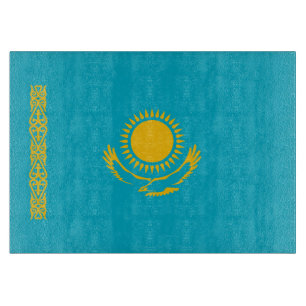Tabla De Cortar Bandera de Kazajistán