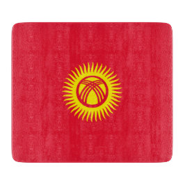 Tabla De Cortar Bandera de Kirguistán
