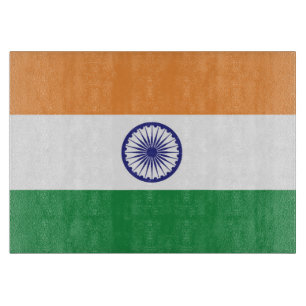 Tabla De Cortar Bandera de la India