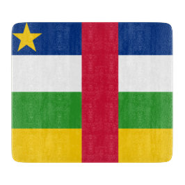 Tabla De Cortar Bandera de la República Centroafricana