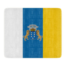 Tabla De Cortar Bandera de las Islas Canarias (Canarias) (Canarias